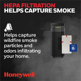 Honeywell InSight Series Air Purifier, HEPA, True HEPA, 100 Sq. ft., Black (HWLHPA080B) Each