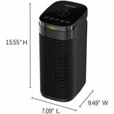 Honeywell InSight Series Air Purifier, HEPA, True HEPA, 100 Sq. ft., Black (HWLHPA080B) Each