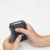 Printy Compact 12-Message Stamp, 24" Impression Width x 4" Impression Length, Red (TDT211679) Each