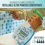 Mean Green Refillable Glass Cleaner Concentrate, 28.6 fl oz, 11.5 pH, Fresh Scent, 6/Carton (RST394174) Case of 6