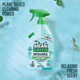 Mean Green Refillable Glass Cleaner Concentrate, 28.6 fl oz, 11.5 pH, Fresh Scent, 6/Carton (RST394174) Case of 6