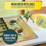 Mean Green Refillable Bathroom Cleaner, 28.6 fl oz, Citrus & Green Tea Scent, 6/Carton (RST394171) Case of 6