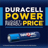 Rayovac Advanced High Energy AAA Batteries, For Flashlight, Mouse, Remote Control, 30/Pack (RAY82430PP) Pack of 30