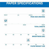 Hammermill Premium Color Copy Paper, 11" x 17", 28 lb Basis Weight, White, 100 Brightness, 4/Carton (HAM102541CT) Case of 2000