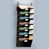 Business Source Grande Central 7-Section Filing System, 7 Pocket(s), 38.25" Height x 16" Width x 4.75" Depth, Black, 7/Pack (BSN08174) Pack of 7