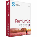 HP Premium LaserJet Paper, Letter, 8½" x 11", 32 lb Basis Weight, White, 98 Brightness, 6/Carton (HEW113100CT) Case of 3000