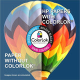 HP Premium Paper, 8½" x 11", 24 lb Basis Weight, White, 10 Reams/Carton (HEW112400CT) Case of 5000
