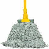 Genuine Joe 60" Jaw-Head Wet Mop Handle. Yellow (GJO14611) Each