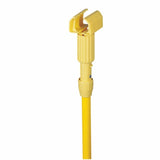 Genuine Joe 60" Jaw-Head Wet Mop Handle. Yellow (GJO14611) Each