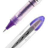 uni Vision Elite Rollerball Pen, Purple Ink, 0.8 mm Pen Point (UBC69025BX) Box of 12