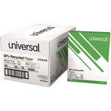 Universal Recycled Copy Paper, White, Smooth, Acid-free, Smudge Resistant, 40/Pallet (UNV20030PL) 1 Pallet