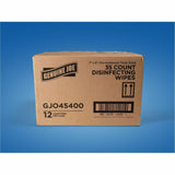 Genuine Joe Broad-Spectrum Disinfectant Wipes, 35 Wipes/Tub, 12 Tubs/Carton (GJO45400) Case of 12