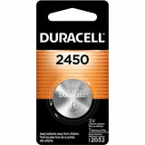 Duracell 2450 Lithium Coin Battery, 3 V, 36/Carton (DURDL2450BPKCT) Case of 36