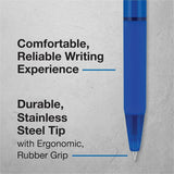 Pilot BP-1 RT Ballpoint Pens, Blue Ink, 1.0 mm Pen Point, Retractable, Oil Based, Stainless Steel Tip (PIL21637) 1 Dozen