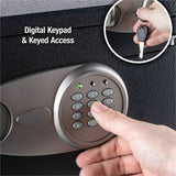 Sentry Safe X105P Security Safe, Internal Size 8.70" x 16.80" x 11.60", Black, 0.98 ft³, 2 Live-locking Bolt(s) (SENX105P) Each