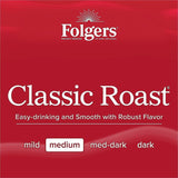 Folgers Folgers Bag, Instant, Packet Singles Medium-Roast Coffee Bags, Classic Roast, Kosher, 19/Box (FOL81121) Box of 19