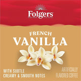 Folgers Folgers Ground French Vanilla Medium-Roast Ground Coffee (FOL98181) Each
