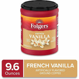 Folgers Folgers Ground French Vanilla Medium-Roast Ground Coffee (FOL98181) Each