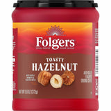 Folgers Folgers Ground Toasty Hazelnut Ground Coffee, Medium (FOL11037) Each