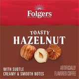 Folgers Folgers Ground Toasty Hazelnut Ground Coffee, Medium (FOL11037) Each