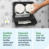 TORK OptiServe Coreless 2-Roll Bath Tissue System, 2 x Roll (TRK558068) Each