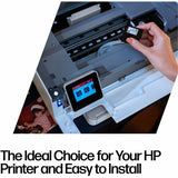 HP 63XL/65XL Original High (XL) Yield Inkjet Ink Cartridge, Black Pack, Up to 300 pages ISO/IEC 24711 (HEWB7RT5AN) Each