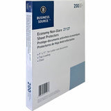 Business Source Nonglare Top-Loading Sheet Protectors, Sheet Capacity, For Letter 8 1/2" x 11" Sheet, 3 x Holes, 200/Box (BSN21127) Box of 200
