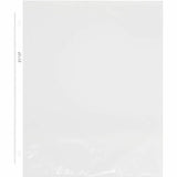 Business Source Nonglare Top-Loading Sheet Protectors, Sheet Capacity, For Letter 8 1/2" x 11" Sheet, 3 x Holes, 200/Box, 5 Boxes/Carton (BSN21127CT) Case of 1000