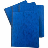 Business Source Letter Report Cover, 3" Folder Capacity, 8 1/2" x 11", Dark Blue, 0% Recycled (BSN80573) Each