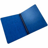 Business Source Letter Report Cover, 3" Folder Capacity, 8 1/2" x 11", Dark Blue, 0% Recycled, 25/Box, 4 Box/Carton (BSN80573CT) Case of 100