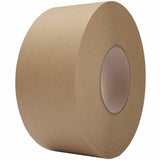 Business Source Reinforced Gummed Paper Tape, 150 yd Length x 3" Width, Brown, 10/Box (BSN32939) Case of 10