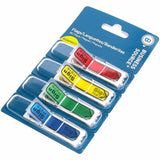 Business Source Sign Here Arrow Page Flags, 1/2" x 1 3/4", Multicolor, 120/Pack (BSN99011) Pack of 120