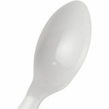 Genuine Joe Disposable Polystyrene Spoon, White, 1000/Carton (GJO30433) Case of 100
