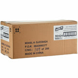 Genuine Joe Disposable Polystyrene Knife, Black, 1000/Carton (GJO30424) Case of 100