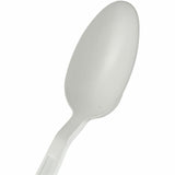 Genuine Joe Heavy-Weight Polypropylene Spoon, White, 1000/Carton (GJO30417) Case of 100
