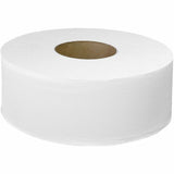 Genuine Joe Jumbo 2-Ply Bathroom Tissue, 2 Ply, 37.20" Width x 1000 ft Length, White, 12 Rolls/Carton (GJO31100012) Case of 12
