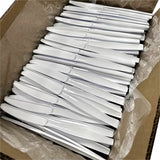 Genuine Joe Disposable Polystyrene Knife, White, 1000/Carton (GJO30432) Case of 100
