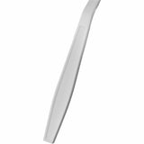 Genuine Joe Individually Warapped Heavy-Weight Polypropylene Spoon, White, 1000/Carton (GJO30421) Case of 100