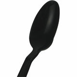 Genuine Joe Heavy-Weight Polypropylene Spoon, Black, 1000/Carton (GJO30409) Case of 100