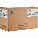 Genuine Joe Disposable Polystyrene Fork, White, 1000/Carton (GJO30431) Case of 100