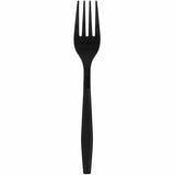 Genuine Joe Heavy-Weight Polypropylene Fork, Black, 1000/Carton (GJO30407) Case of 100