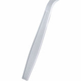 Genuine Joe Individually Warapped Heavy-Weight Polypropylene Soup Spoon, White, 1000/Carton (GJO30422) Case of 100