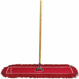 Genuine Joe Dust Mop Kit, Streak-free, Red, 1 Kit (GJO00486) 1 Kit