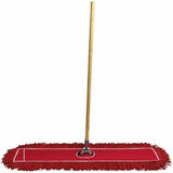 Genuine Joe Dust Mop Kit, Streak-free, Red, 1 Kit (GJO00486) 1 Kit