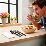 Genuine Joe 4-Piece Heavyweight Utensil Kit, Black, 250 Kits/Carton (GJO58932) Case of 250