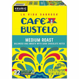 Café Bustelo K-Cup, Pod Medium-Roast K-Cup Coffee Pods, Dark Chocolate, Kosher, 4/Carton (GMT2861CT) Case of 88