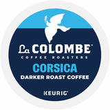 La Colombe K-Cup, Pod, Ground Corsica K-Cup Coffee Pods, Dark/Bold, Cocoa, Corsica, 4/Carton (GMT0328CT) Case of 80