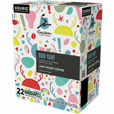 Caribou Coffee Caribou Coffee K-Cup, Pod 'Bou Yah! Blend K-Cup Pods, Light, Citrus, Sweet, Arabica, 4/Carton (GMT9686CT) Case of 88