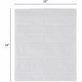 Genuine Joe 6-Piece Heavyweight Utensil Kit, White, 250 Kits/Carton (GJO58931) Case of 250