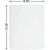 Lorell Double-Sided Dry-Erase Lap Boards, 6/Pack, 6 Packs/Carton (LLR43910CT) Case pf 36